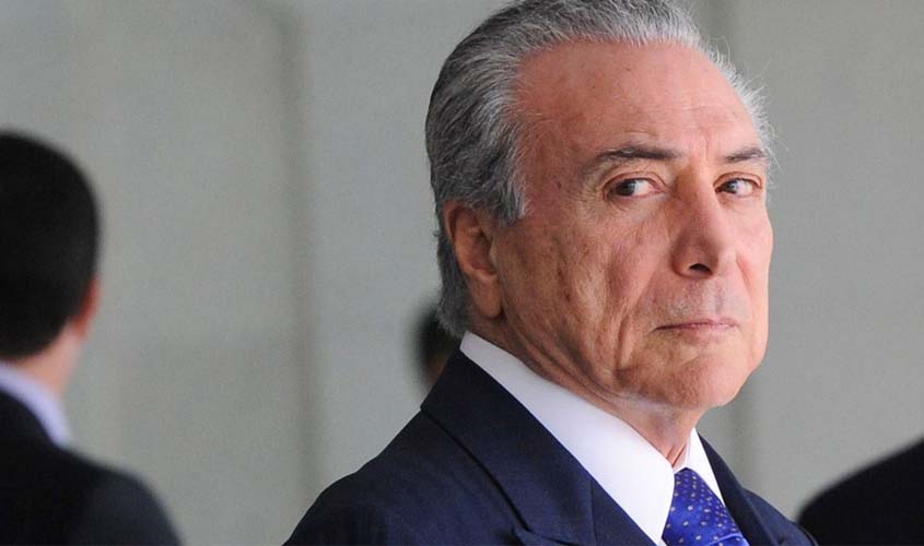 Câmara notifica o STF da decisão que não autoriza investigar o presidente Temer