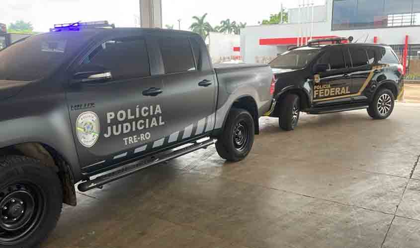 PF cumpre mandados de busca e apreensão em Porto Velho por suspeita de crimes eleitorais