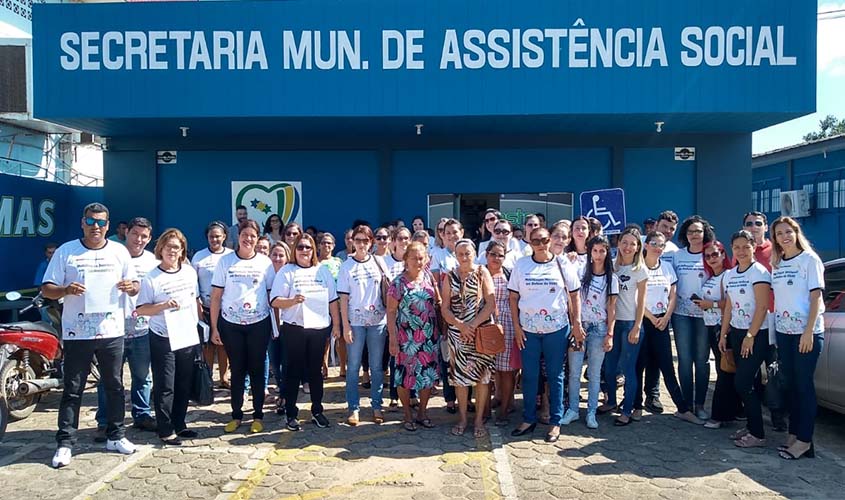 Mobilização nacional em defesa do SUAS