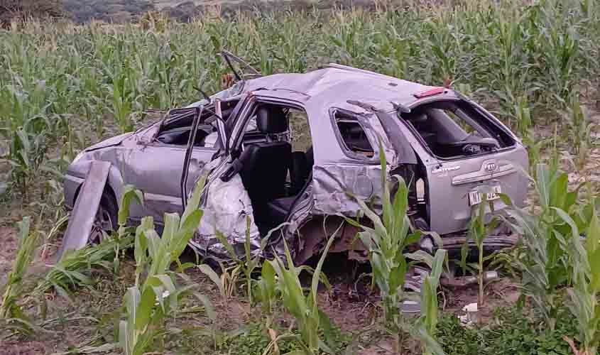 Acidente grave na BR-174 em Nova Lacerda em MT envolve moradores de Porto Velho