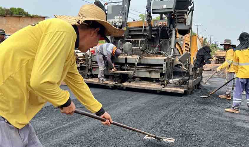 Mais de 15 obras da Prefeitura de Porto Velho seguem em andamento para serem entregues em 2025