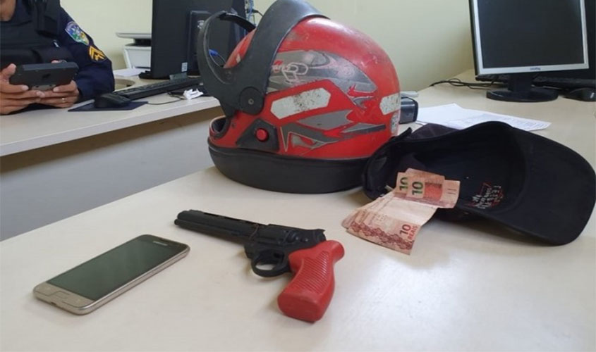 Polícia Militar prende suspeito de efetuar roubo em Ji-Paraná