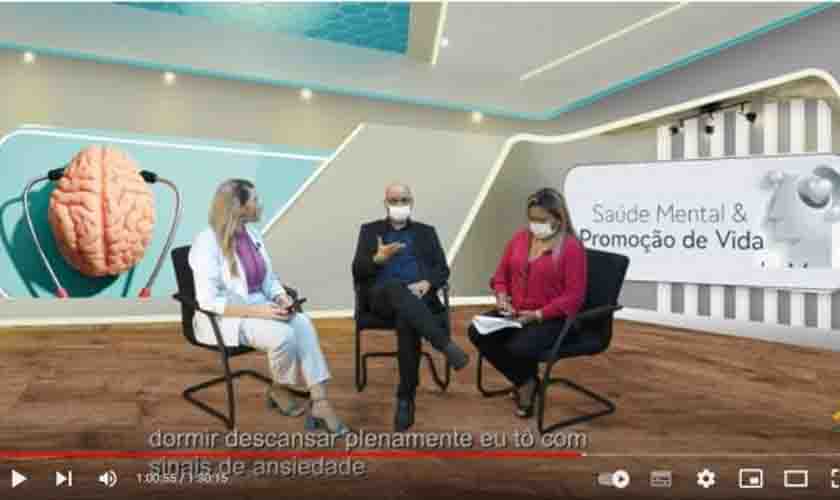 Seduc realiza live com tema “Saúde Mental e Promoção da Vida” referente à Campanha Janeiro Branco
