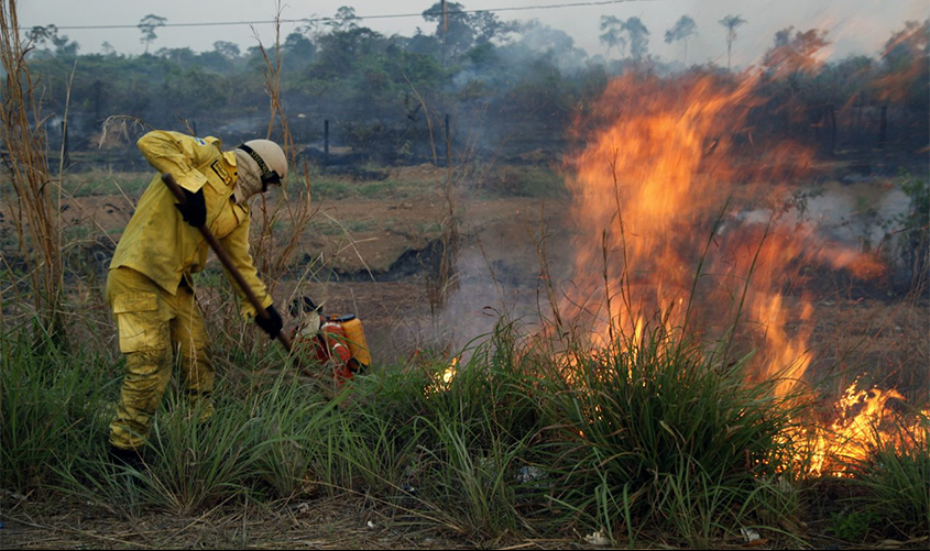 Para combater queimadas, Sedam leva educação ambiental a Machadinho D’Oeste e Cujubim