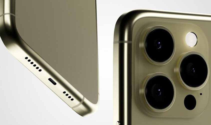 Foto de iPhone 15 Pro circula na Web e apresenta novidade do aparelho