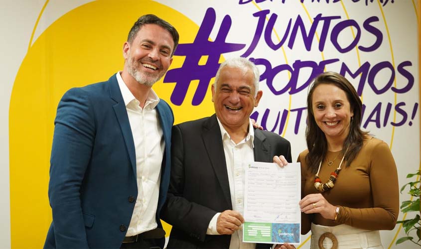 Pastor Valadares se filia ao Podemos e reforça chapa em Rondônia