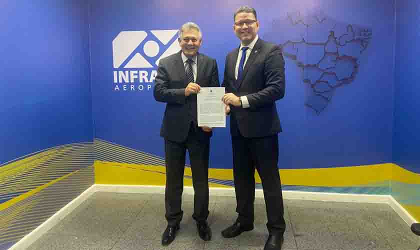 Infraero firma contrato com Governo de Rondônia para serviços técnicos no Aeroporto