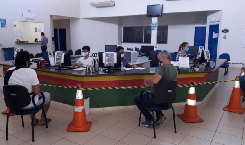 Unidade do Detran atende protocolo contra a Covid-19 e reabre após servidores testarem negativo ao vírus