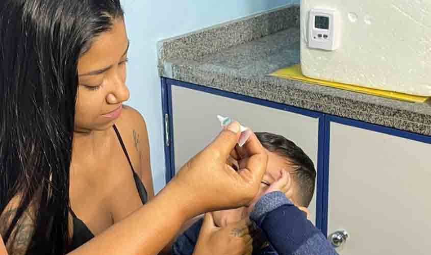 Prefeitura de Porto Velho abre Campanha de Vacinação contra a Poliomielite na capital
