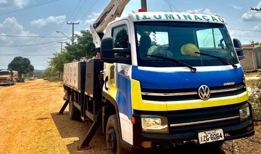 Prefeitura de Porto Velho restabelece 95 pontos de iluminação no distrito de Rio Pardo