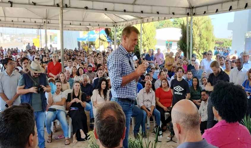 Luizinho Goebel participa de inauguração do Centro de Prevenção e Diagnóstico do Câncer, em Vilhena