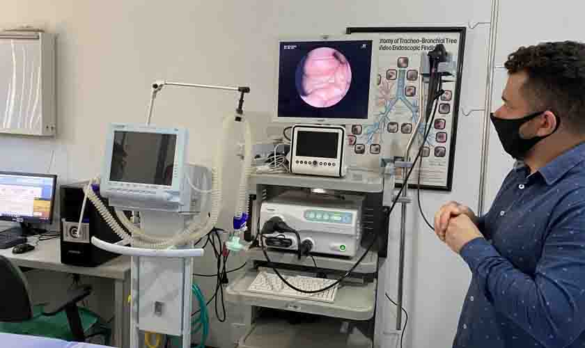 Governo de Rondônia adquire equipamentos de broncoscopia e retoma exames externos no Hospital de Base, em Porto Velho