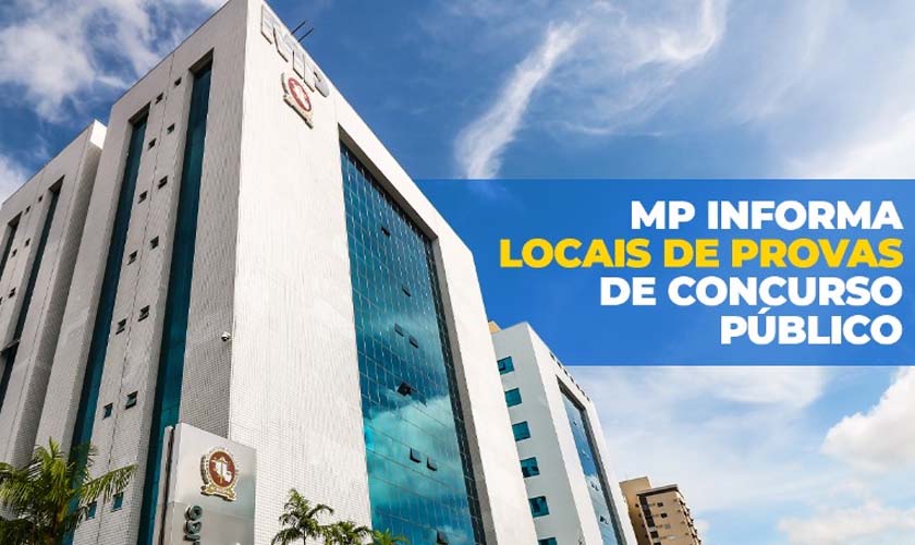 Concurso do MPRO: consulta aos locais das provas é disponibilizada nesta sexta (28/7)