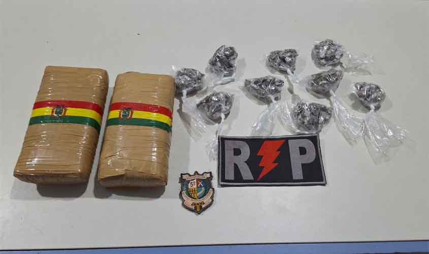 Jovem é preso acusado de tráfico de drogas na Zona Leste de Porto Velho