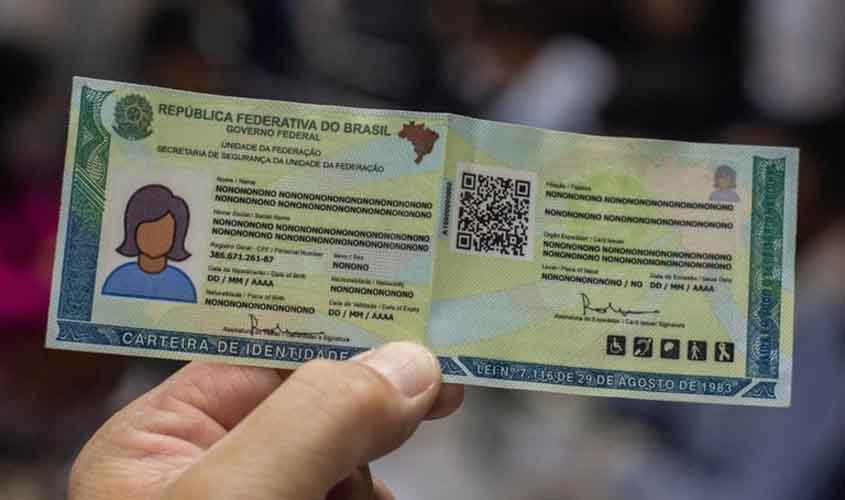 Rondônia já emitiu 260 mil Carteiras de Identidade Nacional, quase 15% da população do estado