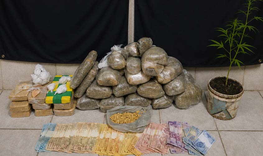 FICCO/RO prende homem por tráfico de drogas em Porto Velho