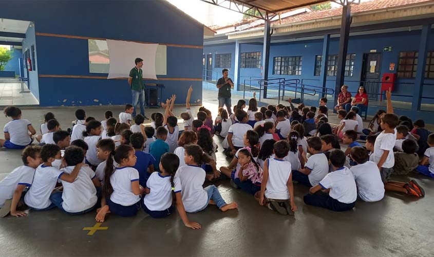 Semeia promove palestra sobre prevenção às queimadas com crianças