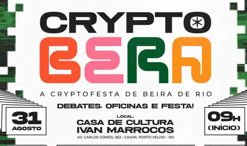 Cryptobera acontece neste sábado em Porto Velho