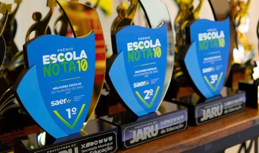 Jaru Alfabetizado 2030 premia professores em 2025