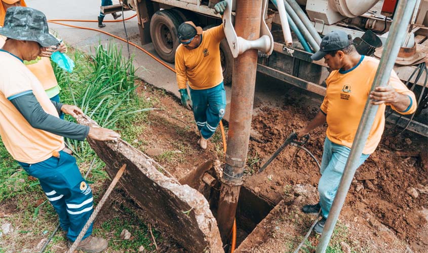 Semana fecha com serviços de limpeza por toda Porto Velho