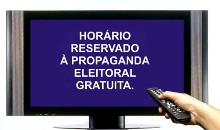 Horário eleitoral no rádio e TV começa nesta sexta-feira