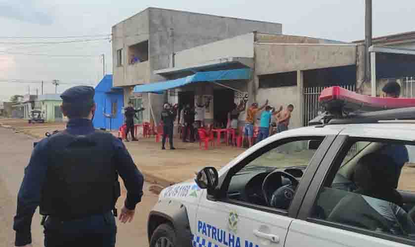 Polícia Militar realiza Operação Reforço em Vilhena e Nova Conquista