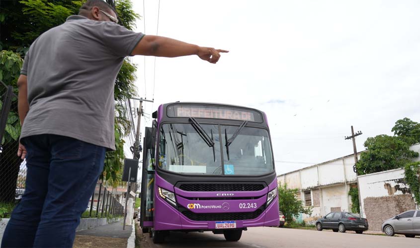 Transporte público será gratuito em Porto Velho