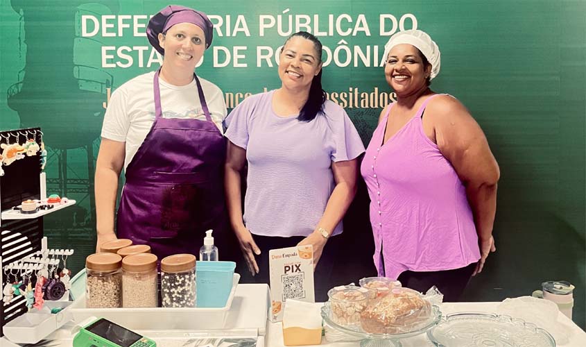 Feira Mulher do Norte acontece na Defensoria Pública de RO