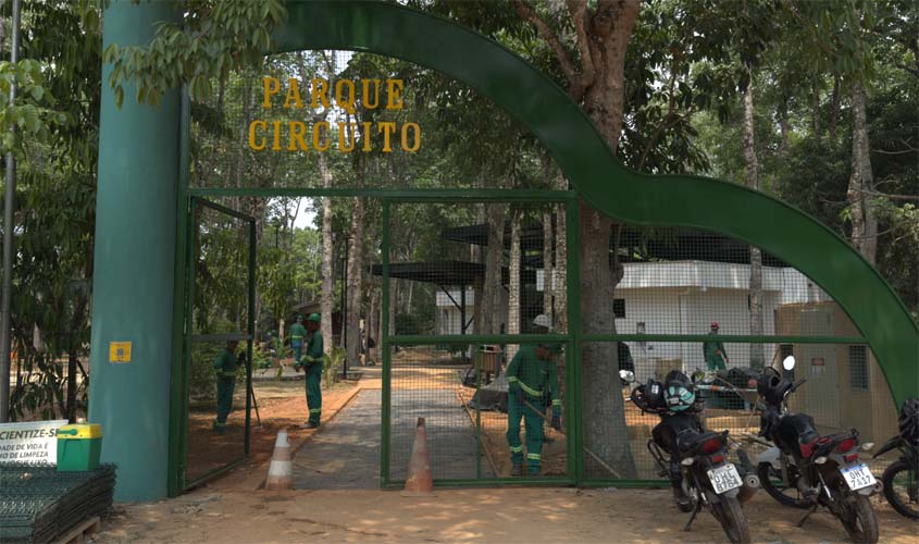 Parque Circuito reabre com fonte interativa em Porto Velho