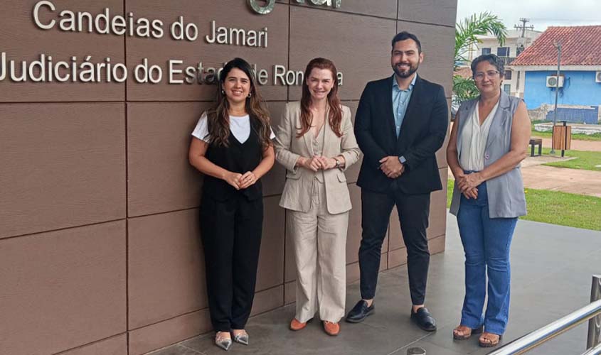 TJRO e OAB/RO visitam Fórum Digital de Candeias do Jamari
