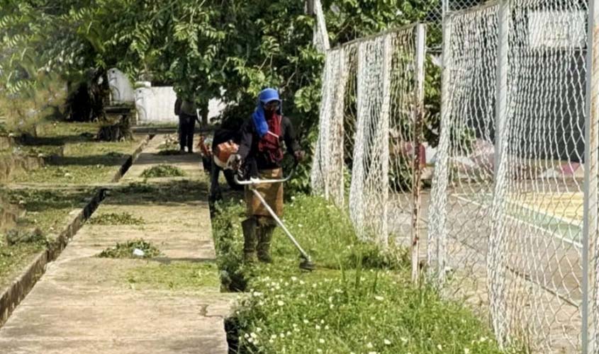 Complexo Deroche recebe limpeza em Porto Velho