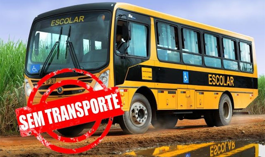 Sintero denuncia o descaso com à falta de transporte escolar na zona rural ao Ministério Público