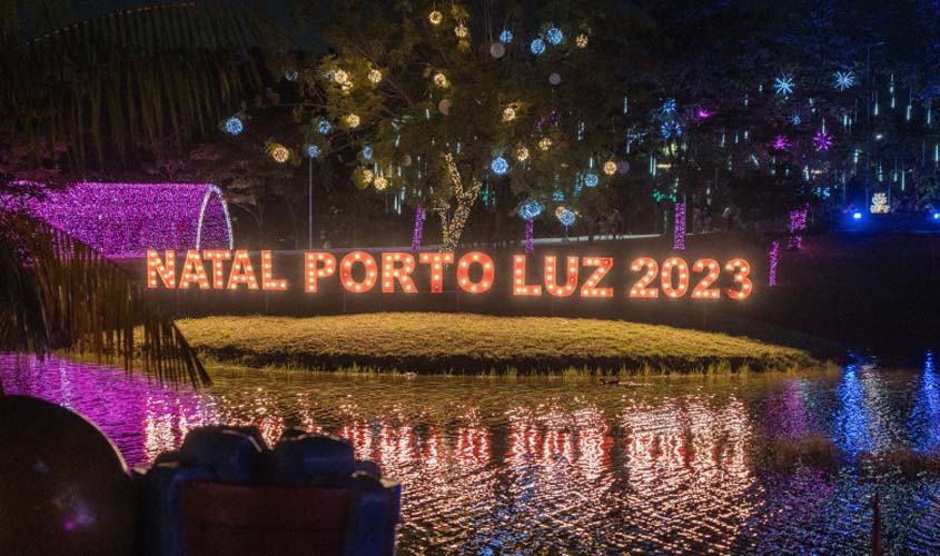 Decoração encanta população no Parque da Cidade