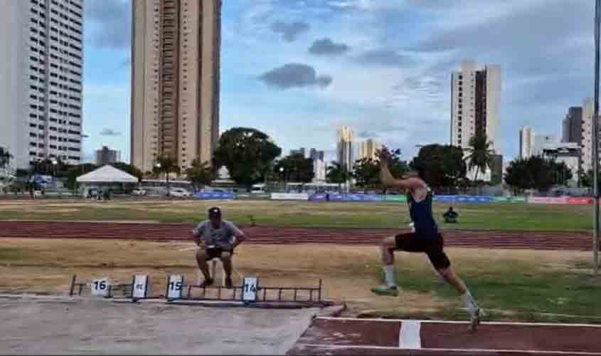 Atleta rondoniense se destaca nos Jogos da Juventude e conquista 5º lugar no atletismo