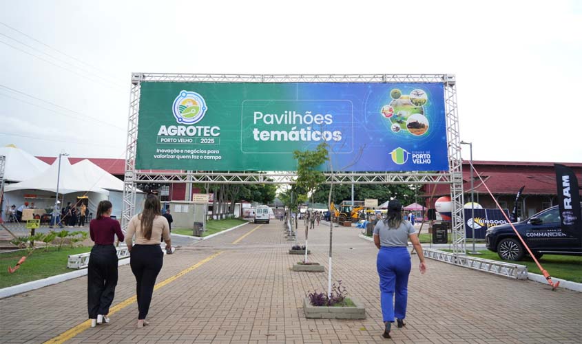 Dez pavilhões apresentam o campo em Porto Velho