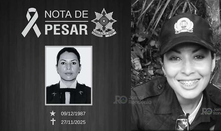 Cabo da PM morre aos 38 anos em RO
