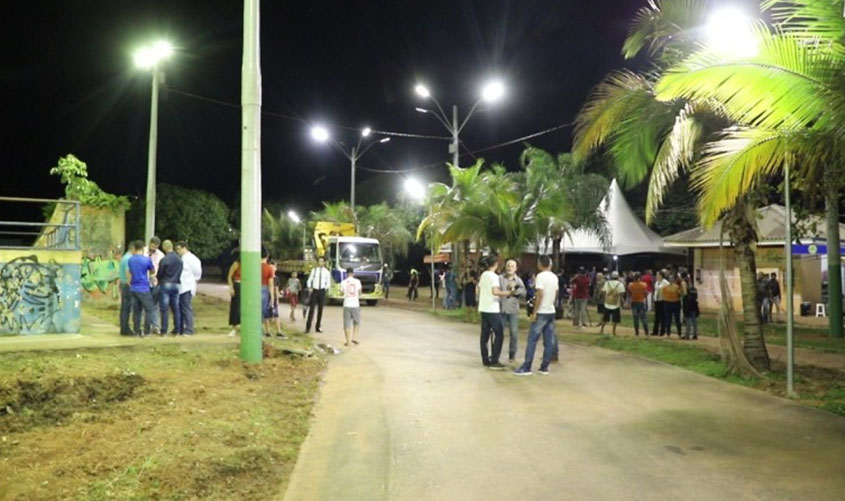 Moradores elogiam iluminação e reformas feitas no Skate Park