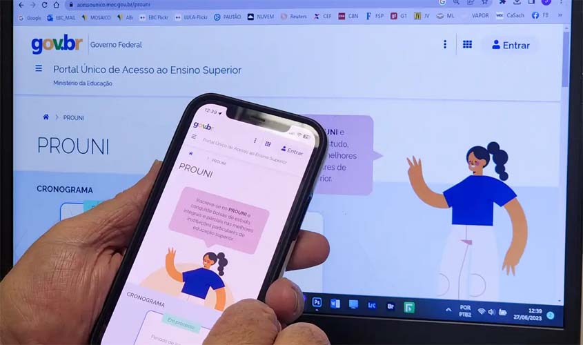 Inscrições do Prouni 2026 terminam nesta quinta