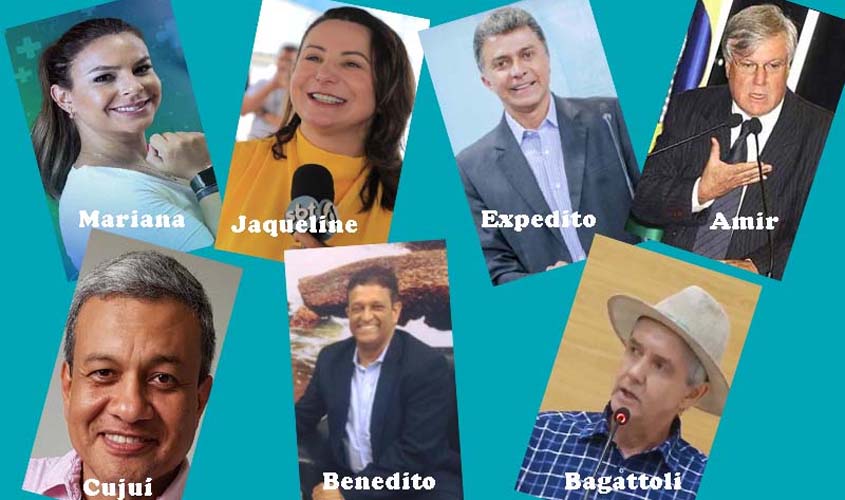 CORRIDA AO SENADO: duas mulheres e cinco homens formam uma amálgama de personagens de destaque na nossa política