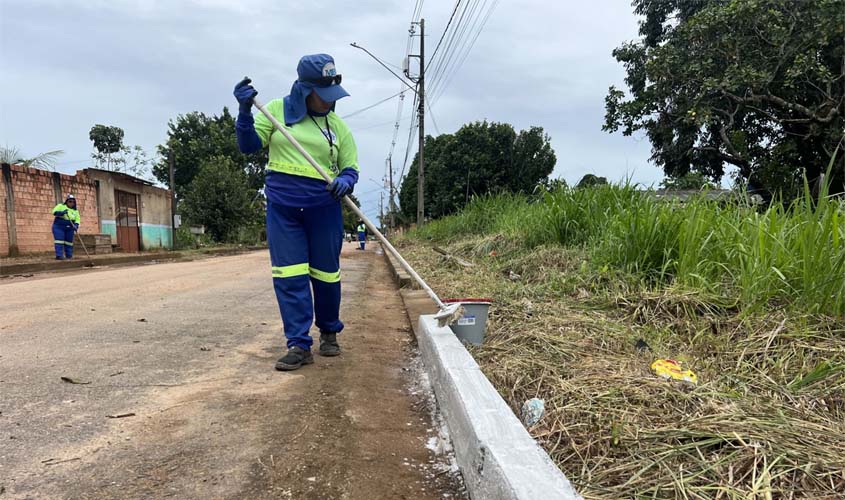 Mais de 16 mil toneladas de resíduos são retiradas da zona oeste