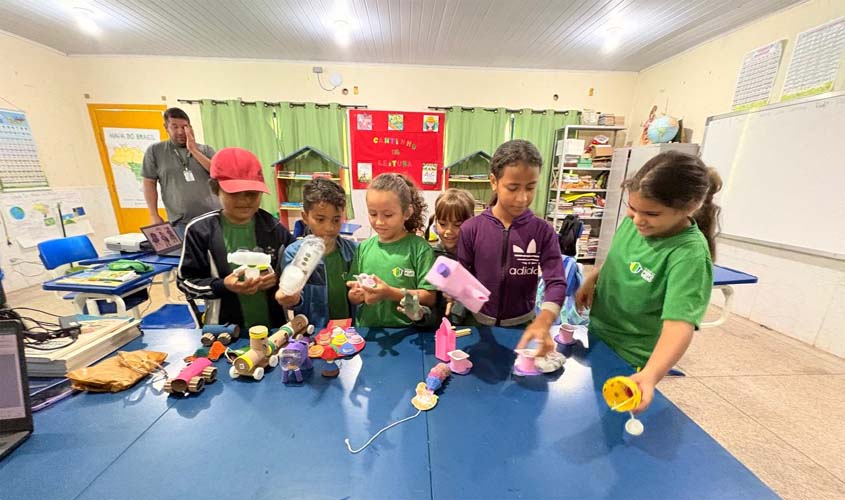 Projeto Mãos que Protegem reforça educação ambiental na zona rural