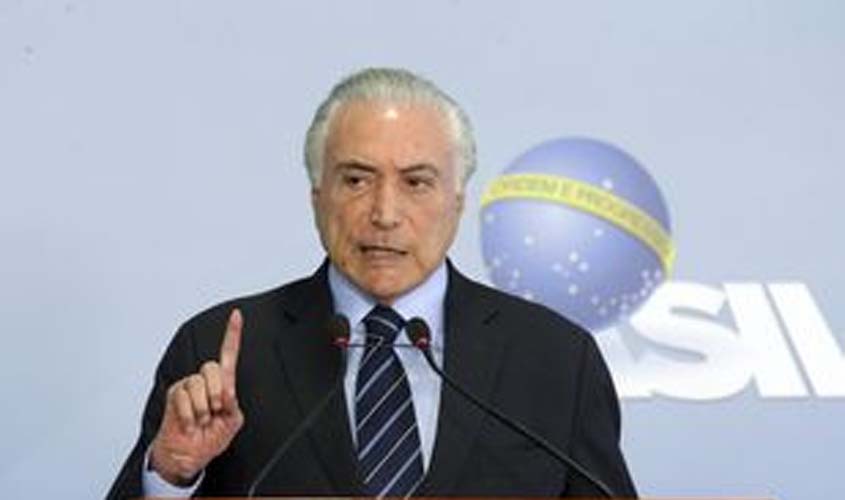 Temer defende diálogo e diz que direitos devem ser preservados