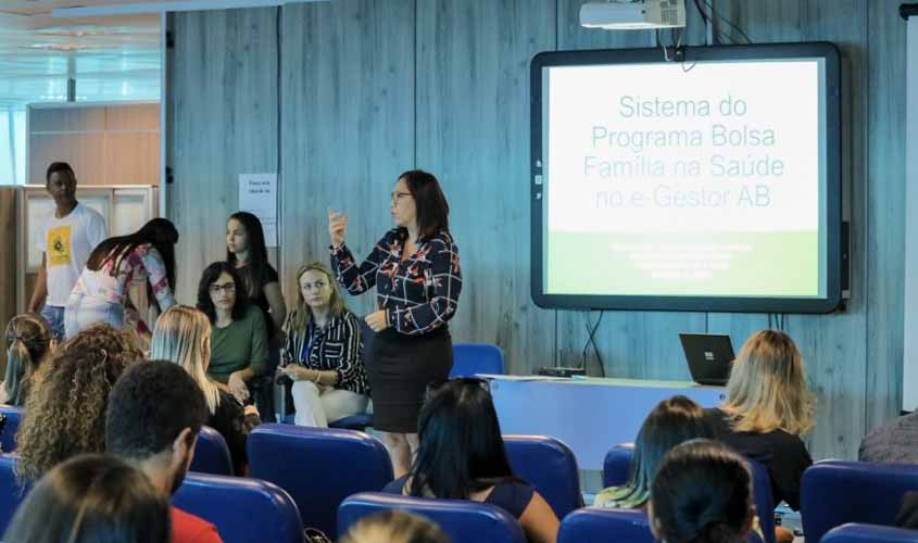 Capacitação para o sistema do Bolsa Família com foco na atenção básica à saúde reúne em Porto Velho técnicos de vários municípios rondonienses