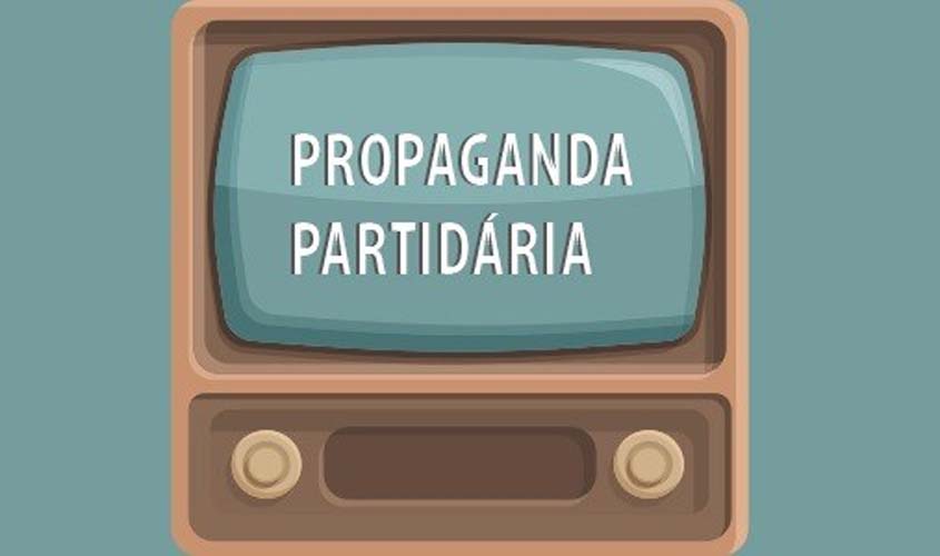 Três partidos exibem propaganda em rede nacional nesta semana