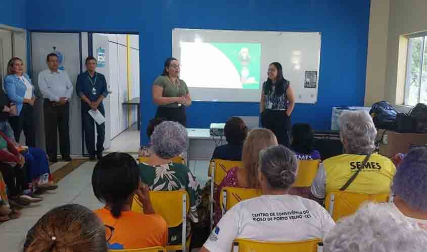 Centro de Convivência do Idoso de Porto Velho e Ifro lançam o projeto para a melhor idade