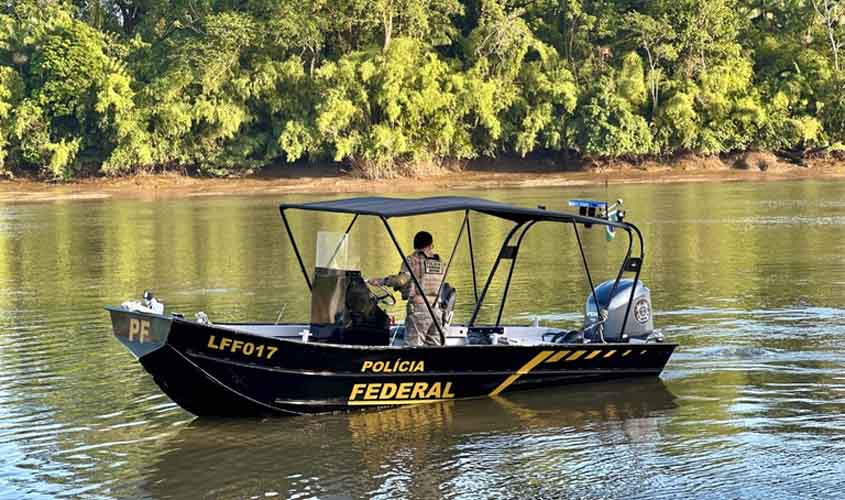 PF, SEDAM/RO, IBAMA e PM/RO realizam operação para combater garimpo ilegal em Rondônia