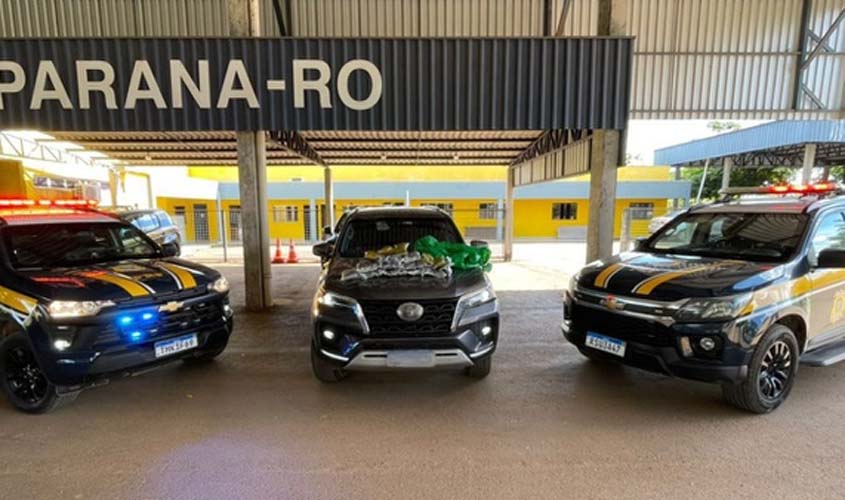 Entorpecentes são apreendidos pela PRF em Rondônia