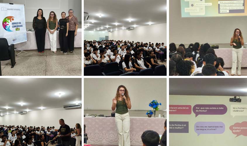 Projeto leva informação a escolas de Porto Velho