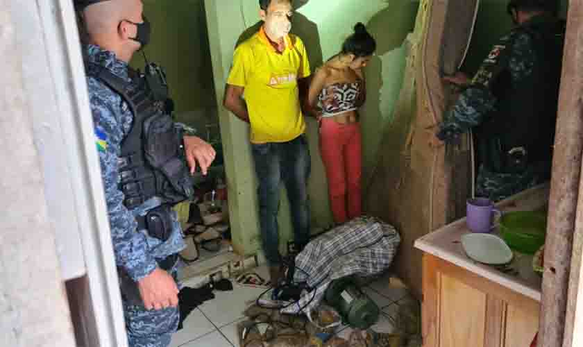 Polícia Militar prende usuário de drogas com vários produtos de procedência duvidosa