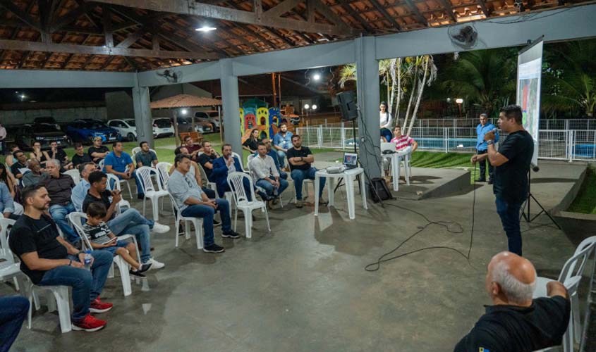 Prefeito Hildon Chaves anuncia pavimentação de 56 ruas no bairro Nova Esperança